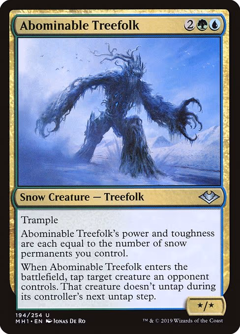 Abominable Treefolk
