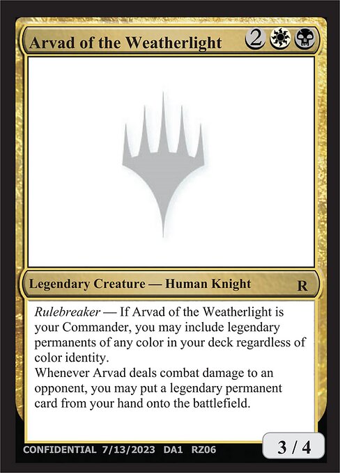 Arvad of the Weatherlight