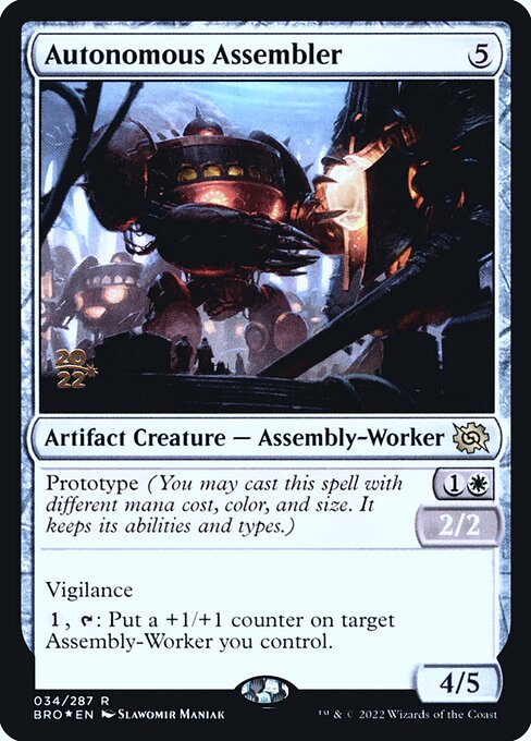 Autonomous Assembler