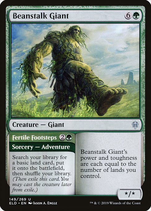 Beanstalk Giant // Fertile Footsteps