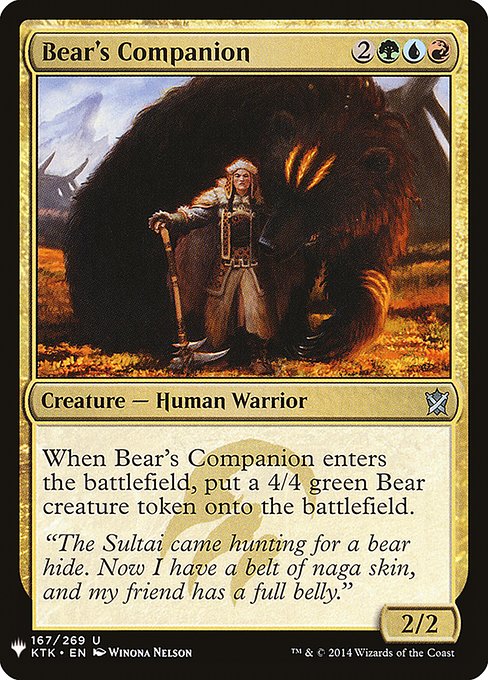 Bear's Companion