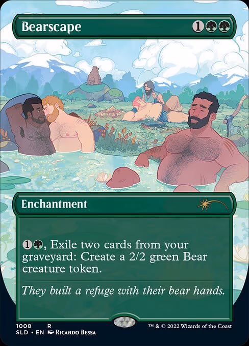Bearscape trading card