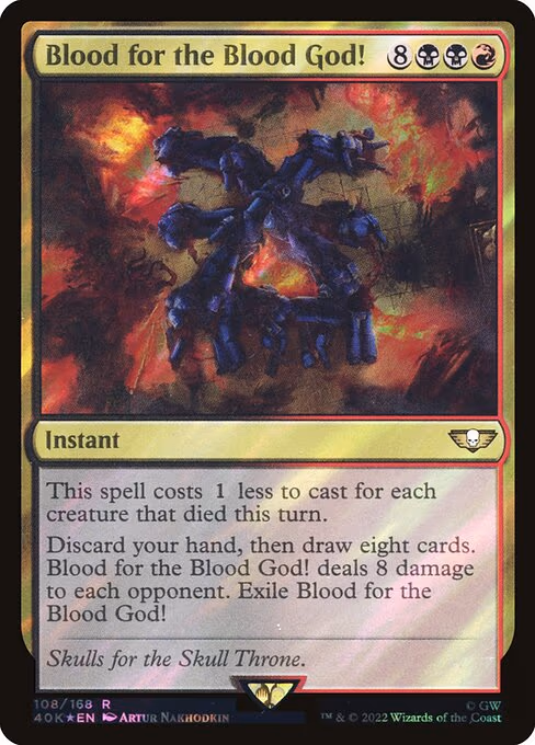 Blood for the Blood God!