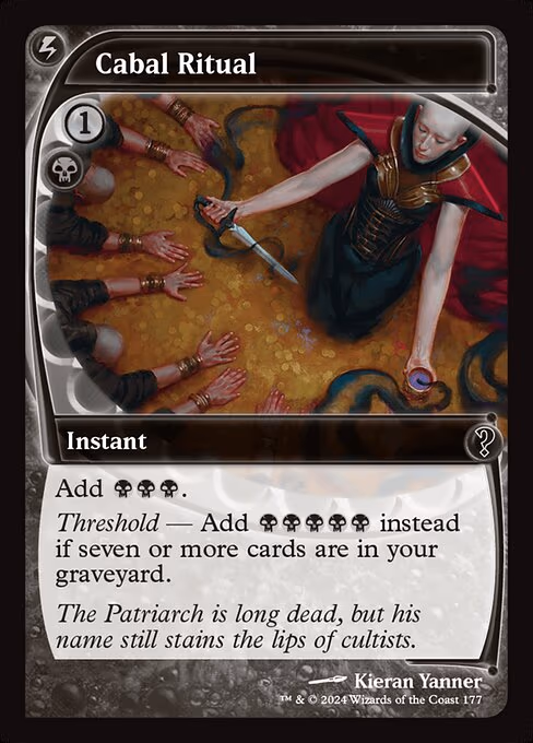 Cabal Ritual trading card