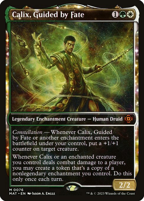 Calix, Guided by Fate