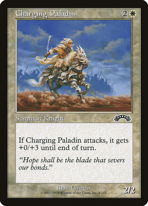 Charging Paladin