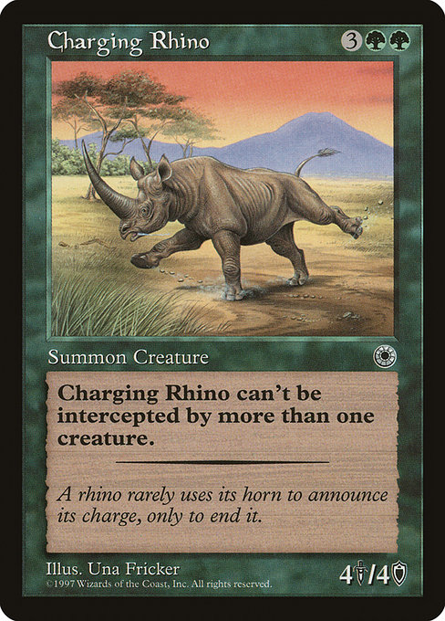 Charging Rhino