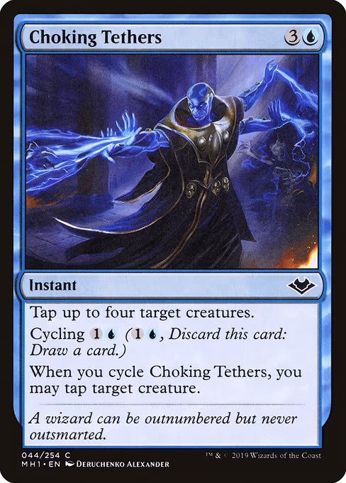 Choking Tethers