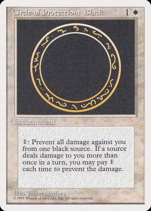 Circle of Protection: Black