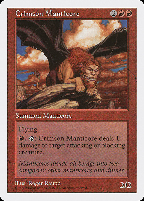 Crimson Manticore