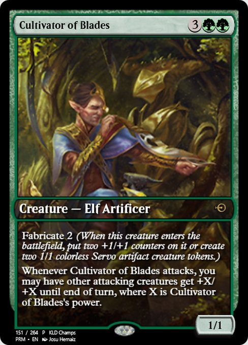 Cultivator of Blades