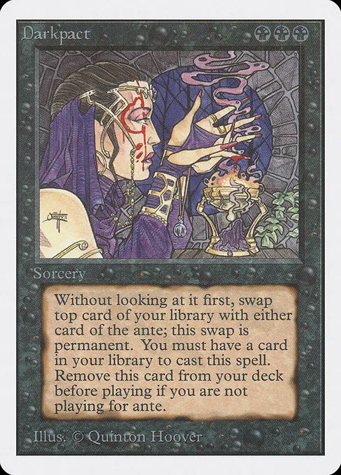 Darkpact trading card