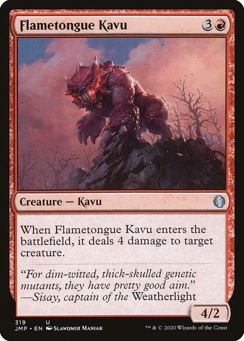 Flametongue Kavu