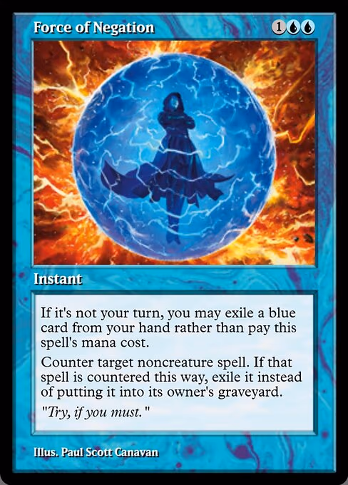 Force of Negation