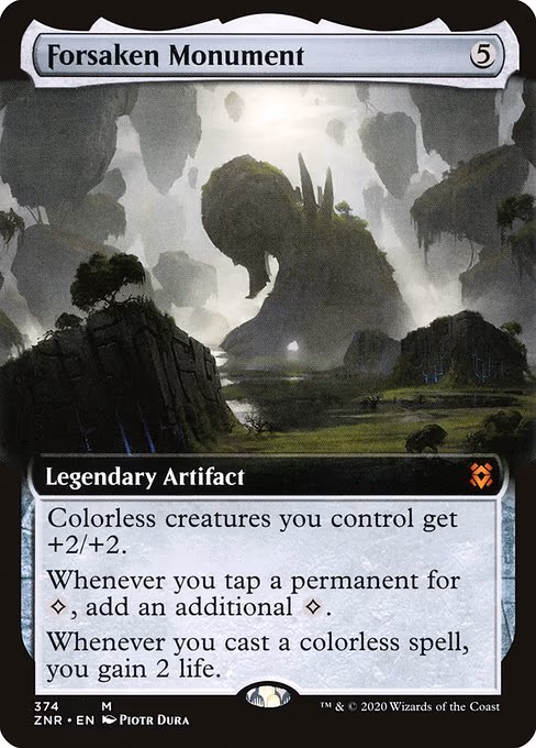 Forsaken Monument trading card