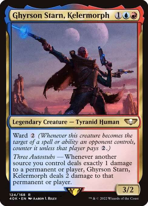 Ghyrson Starn, Kelermorph trading card