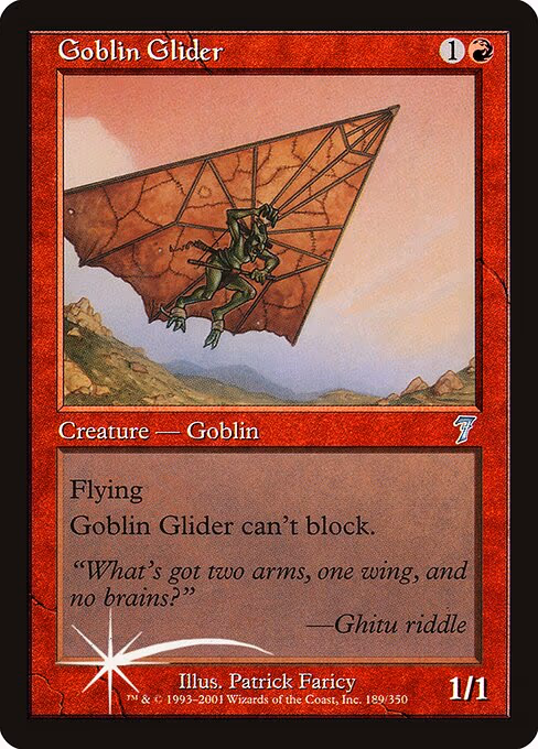 Goblin Glider trading card
