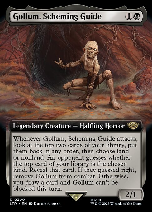 Gollum, Scheming Guide