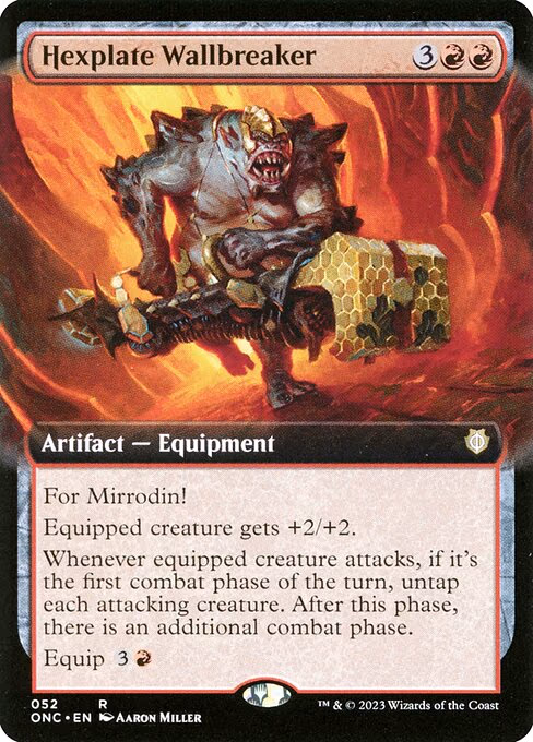 Hexplate Wallbreaker trading card