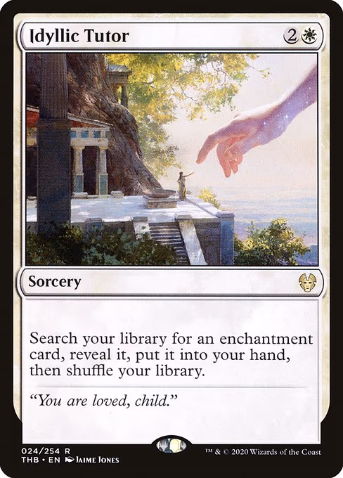 Idyllic Tutor trading card
