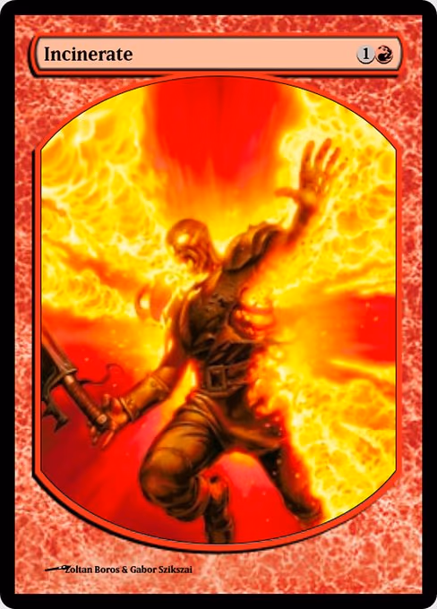 Incinerate