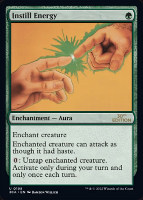 Instill Energy trading card