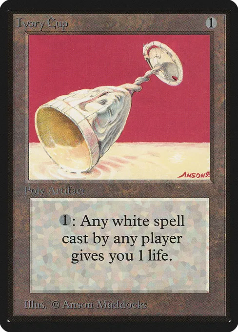 Ivory Cup trading card