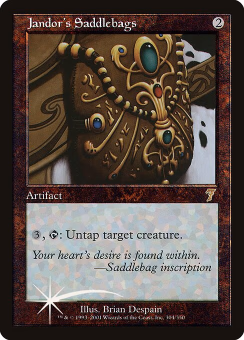 Jandor's Saddlebags trading card