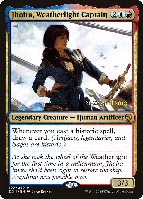 Jhoira, Weatherlight Captain trading card