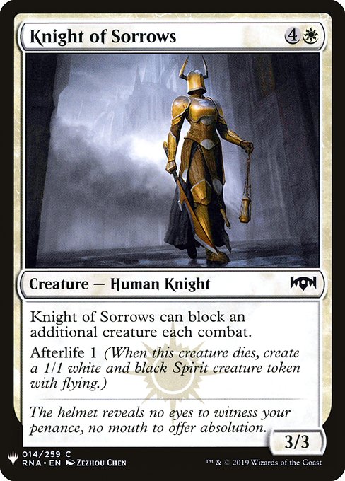 Knight of Sorrows