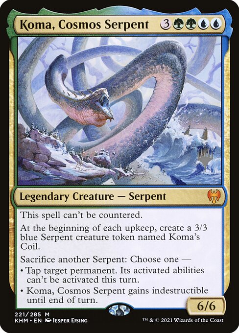 Koma, Cosmos Serpent