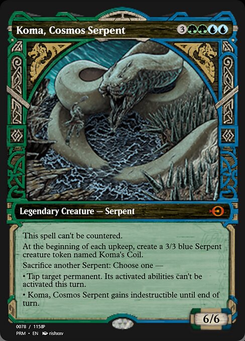 Koma, Cosmos Serpent