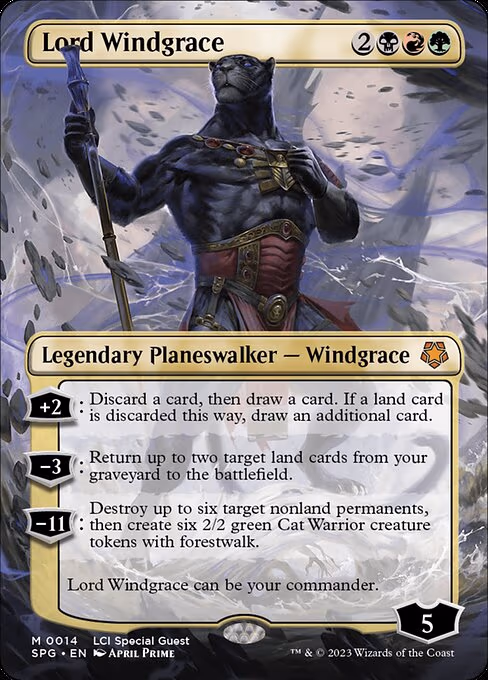 Lord Windgrace trading card