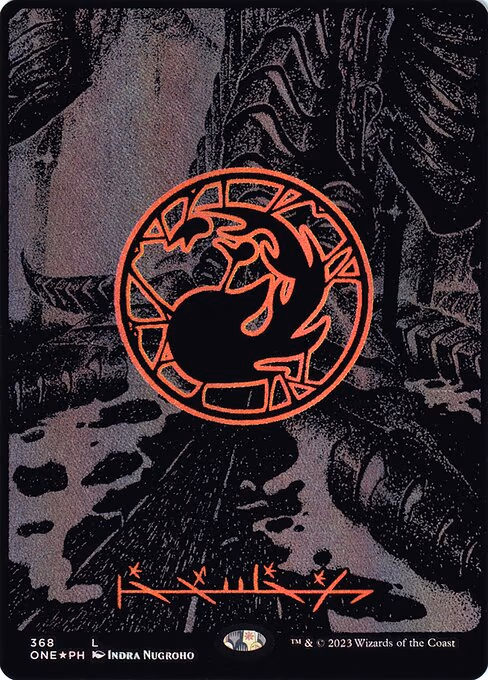Mountain trading card