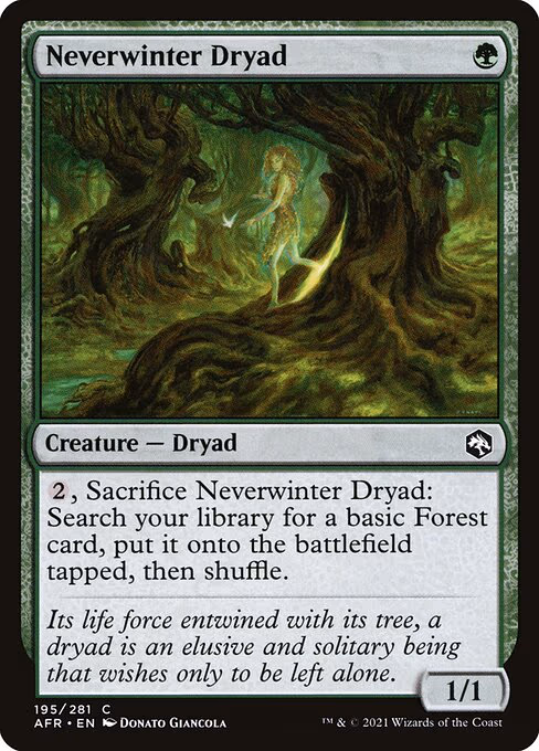 Neverwinter Dryad