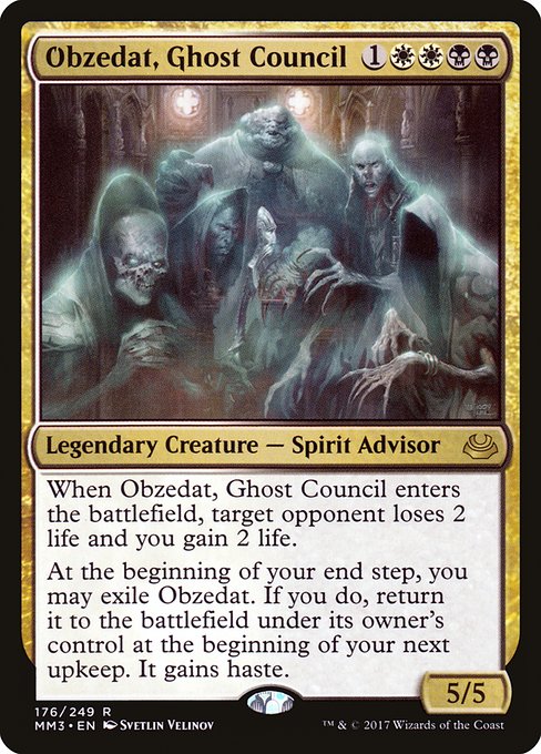 Obzedat, Ghost Council