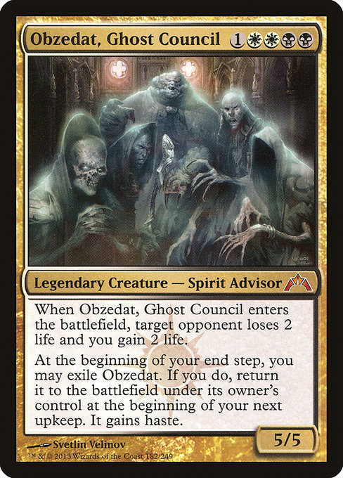 Obzedat, Ghost Council