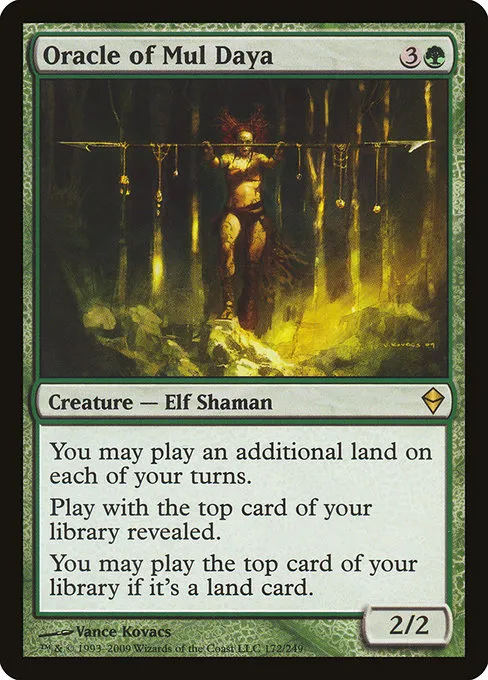 Oracle of Mul Daya trading card