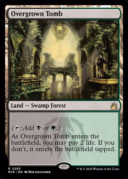Overgrown Tomb trading card