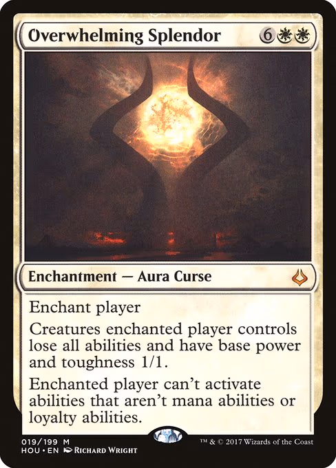 Overwhelming Splendor trading card