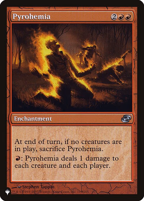 Pyrohemia trading card