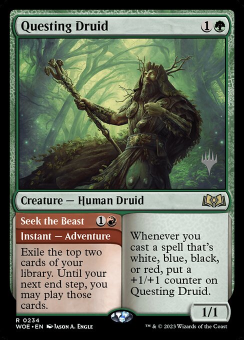 Questing Druid // Seek the Beast