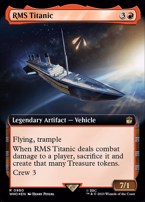RMS Titanic trading card