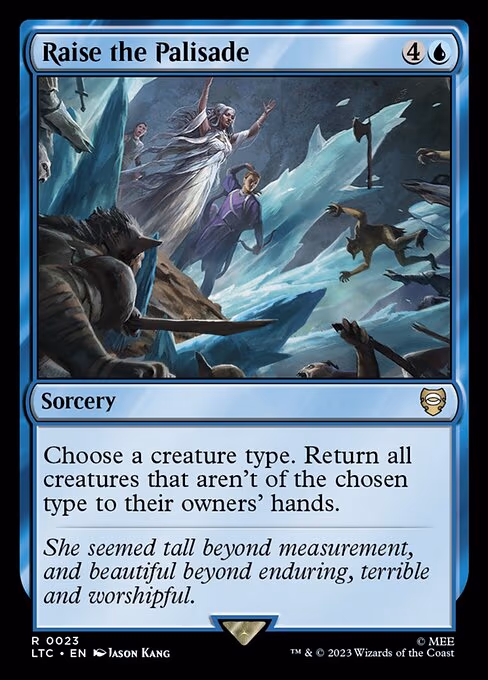 Raise the Palisade