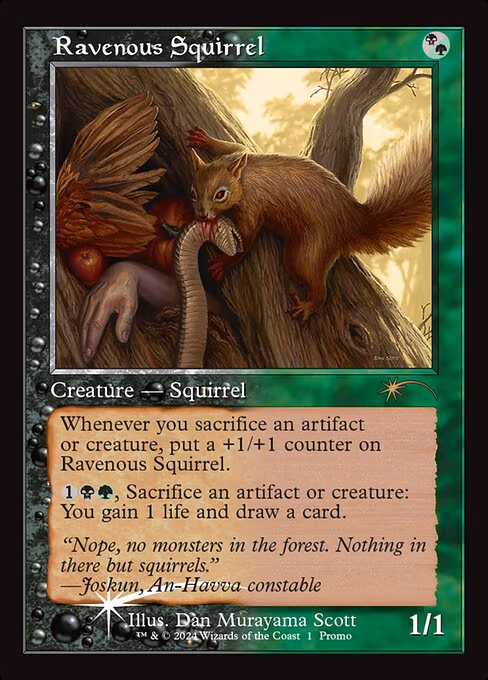 Ravenous Squirrel