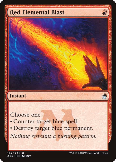 Red Elemental Blast