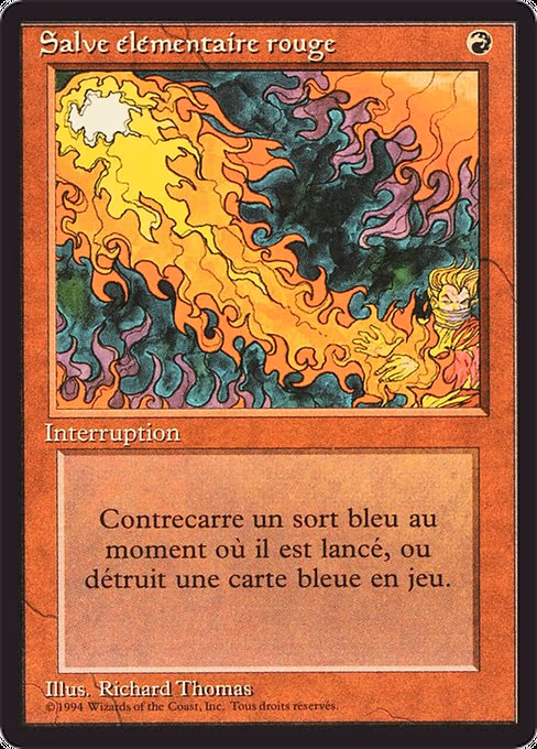 Red Elemental Blast