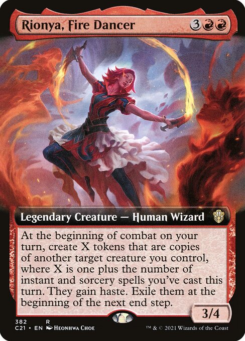 Rionya, Fire Dancer