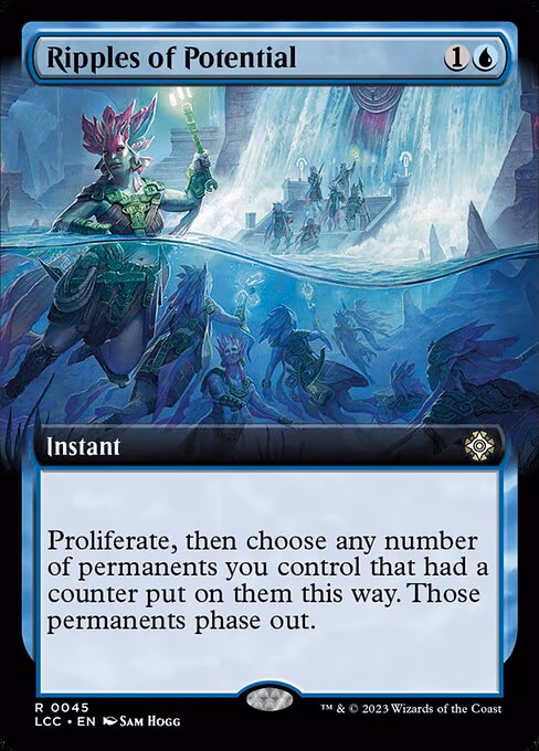 Ripples of Potential trading card