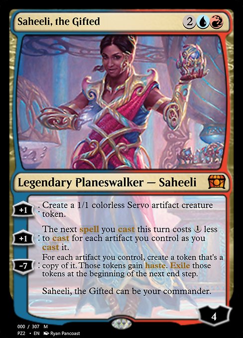 Saheeli, the Gifted